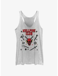 Hot Sale ✨ Stranger Things Hellfire Club 👧 Girls Tank 🤩
