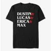 Best deal 🎁 Stranger Things Dustin & Lucas & Erica & Max T-Shirt 🛒