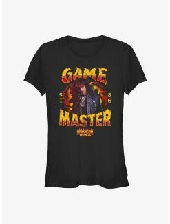 Best reviews of 🎉 Stranger Things Eddie Munson Game Master 👧 Girls T-Shirt ❤️