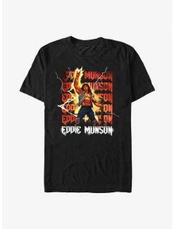 Deals ✔️ Stranger Things Eddie Munson Thunder T-Shirt ✨