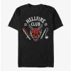Cheap ❤️ Stranger Things Hellfire Club T-Shirt 🔥