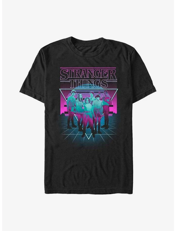 Wholesale π€© Stranger Things Neon Group T-Shirt π 1 Wholesale π€© Stranger Things Neon Group T-Shirt π