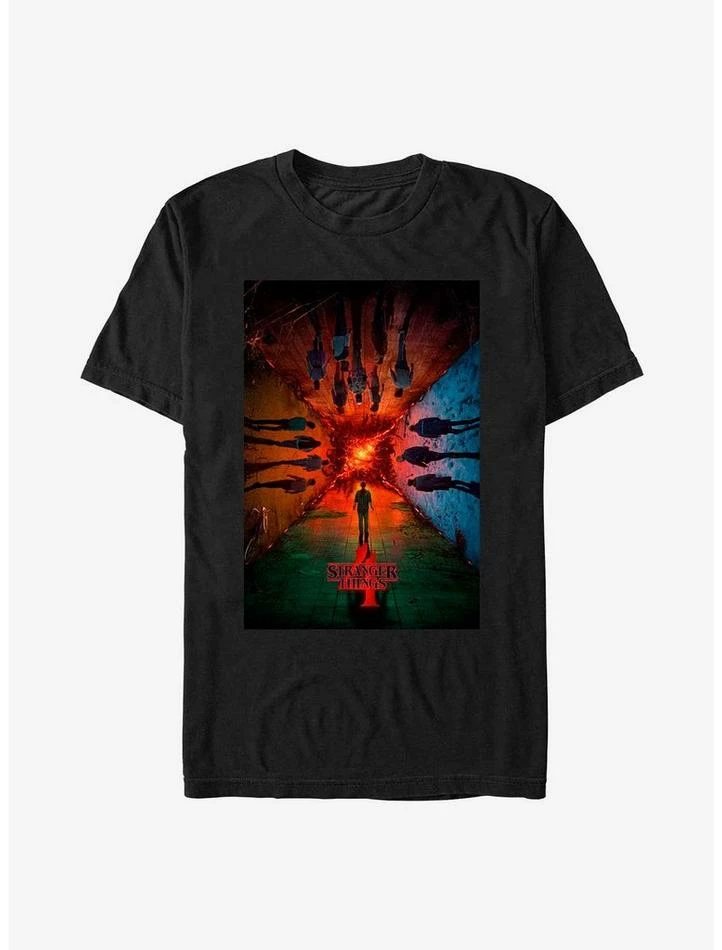 Best Pirce 😍 Stranger Things Season 4 Poster T-Shirt 😉 1 Best Pirce 😍 Stranger Things Season 4 Poster T-Shirt 😉