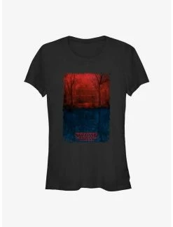 Best Pirce 🌟 Stranger Things Vecna House 👧 Girls T-Shirt 👍