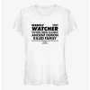 Outlet 🛒 Stranger Things Weekly ⌚ Watcher Victor Creel 👧 Girls T-Shirt ⌛