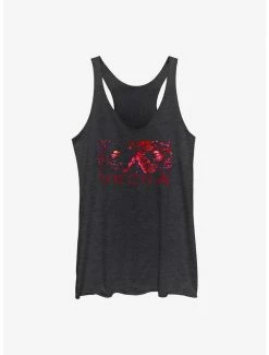 New 🧨 Stranger Things Vecna Eyes 👧 Girls Tank 🔥
