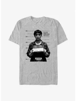 New ⌛ Stranger Things Jane Hopper Mugshot T-Shirt 🎉