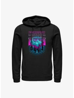 Budget 🎉 Stranger Things Neon Group Hoodie 😍