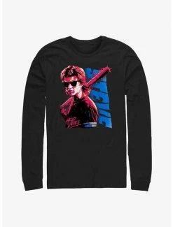 Wholesale 💯 Stranger Things Steve Hello Ladies Long-Sleeve T-Shirt 🎁