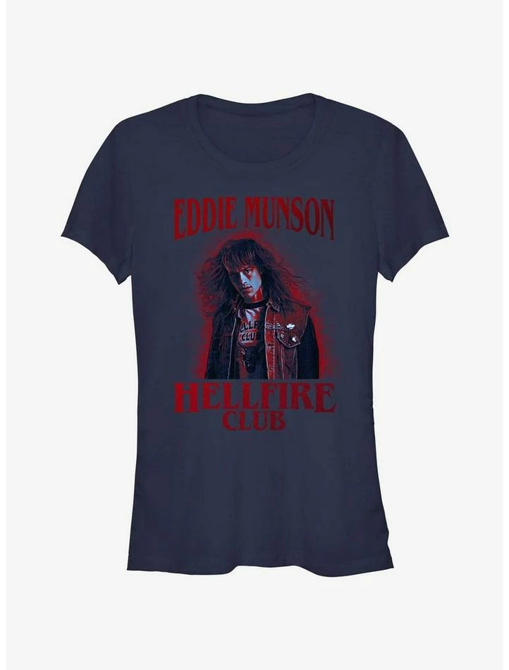 Best Sale π Stranger Things Eddie Munson Hellfire Club π§ Girls T-Shirt π 1 Best Sale π Stranger Things Eddie Munson Hellfire Club π§ Girls T-Shirt π