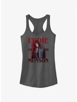 Promo 💯 Stranger Things Eddie Munson 👧 Girls Tank ✔️