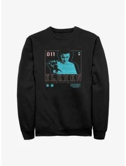 Outlet 🌟 Stranger Things Eleven Infographic Sweatshirt ✨