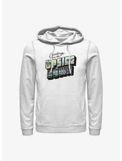 Deals 🔔 Stranger Things Upside Down Postcard Hoodie 🧨