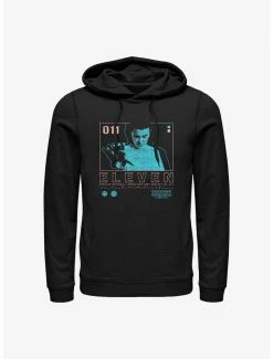 Flash Sale 👏 Stranger Things Eleven Infographic Hoodie 🔥