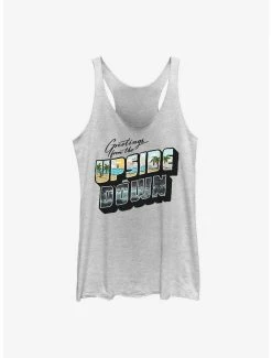 Deals ✨ Stranger Things Upside Down Postcard 👧 Girls Tank 🎁