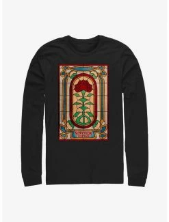 New ⌛ Stranger Things Stained Glass Long-Sleeve T-Shirt 😀