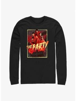 Budget ✨ Stranger Things The Party Long-Sleeve T-Shirt 🥰