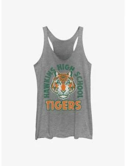 Flash Sale ⌛ Stranger Things Hawkins Tigers 👧 Girls Tank 🥰