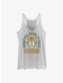 Hot Sale ⌛ Stranger Things Hawkins Tigers 👧 Girls Tank 👍