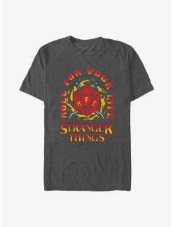 Best deal ⌛ Stranger Things Fire and Dice T-Shirt 🌟