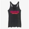 Discount 🤩 Stranger Things Logo 👧 Girls Tank 🔥