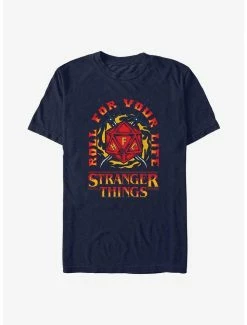 Coupon 😀 Stranger Things Fire and Dice T-Shirt 🤩