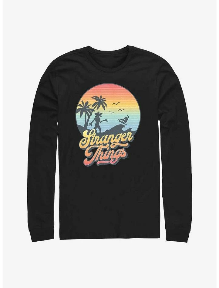 Coupon ๐ Stranger Things Retro Sun Long-Sleeve T-Shirt ๐ 1 Coupon ๐ Stranger Things Retro Sun Long-Sleeve T-Shirt ๐