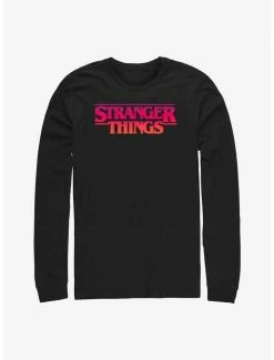 Best deal 😉 Stranger Things Logo Long-Sleeve T-Shirt 😍