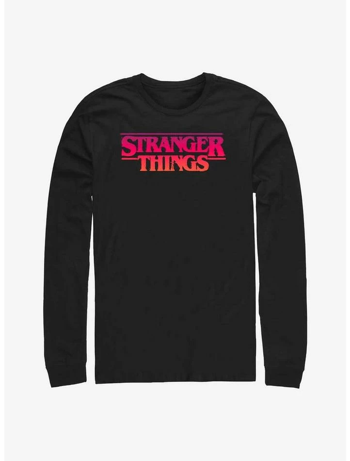 Best deal π Stranger Things Logo Long-Sleeve T-Shirt π 1 Best deal π Stranger Things Logo Long-Sleeve T-Shirt π
