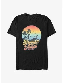 Budget 🔥 Stranger Things Retro Sun T-Shirt ⌛