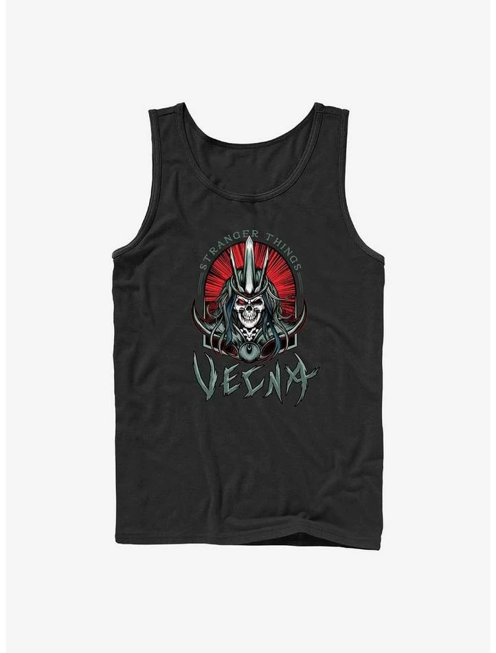 Promo ๐ Stranger Things Vecna Tombstone Badge Tank โจ 1 Promo ๐ Stranger Things Vecna Tombstone Badge Tank โจ