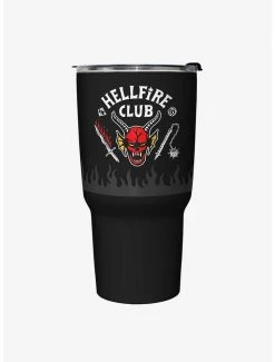 Best reviews of ✔️ Stranger Things Hellfire Club Logo Travel Mug ❤️