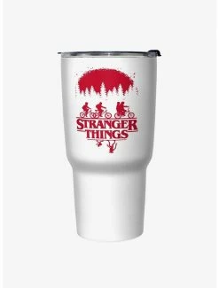 Best deal ✨ Stranger Things Riding Bikes Travel Mug 🛒
