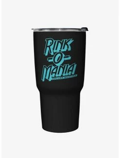 Cheap 🧨 Stranger Things Rink-O-Mania Logo Travel Mug 🧨