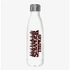 Coupon ✨ Stranger Things Flame Logo Stainless Steel Water Bottle 🎉