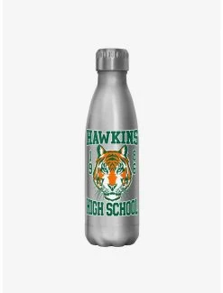 Cheap 🌟 Stranger Things Hawkins High School Stainless Steel Water Bottle 💯