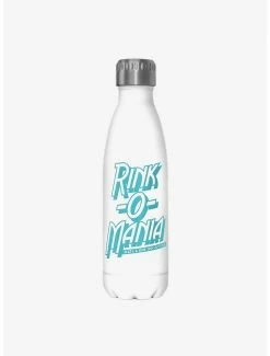 Best Sale 🌟 Stranger Things Rink-O-Mania Logo Stainless Steel Water Bottle 🛒