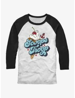 Best Sale 🧨 Stranger Things Scoops Troop Raglan T-Shirt 🛒