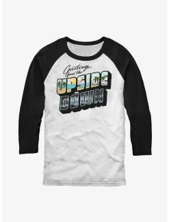 Best reviews of 👏 Stranger Things Upside Down Postcard Raglan T-Shirt 🧨