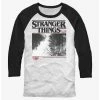Outlet ✨ Stranger Things Forest Photo Logo Raglan T-Shirt 🌟