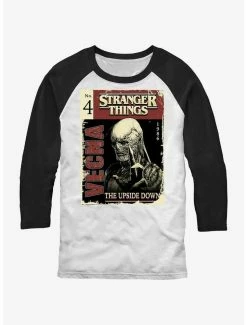 Best Pirce 🔔 Stranger Things Vecna Pulp Comic Raglan T-Shirt 💯