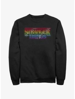 Buy ✨ Stranger Things Rainbow Logo Sweatshirt 🥰