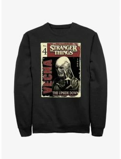 Hot Sale 😀 Stranger Things Vecna Pulp Comic Sweatshirt 😍