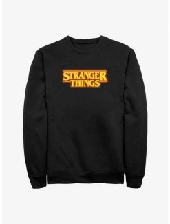 Hot Sale 👍 Stranger Things Logo Sweatshirt 🤩