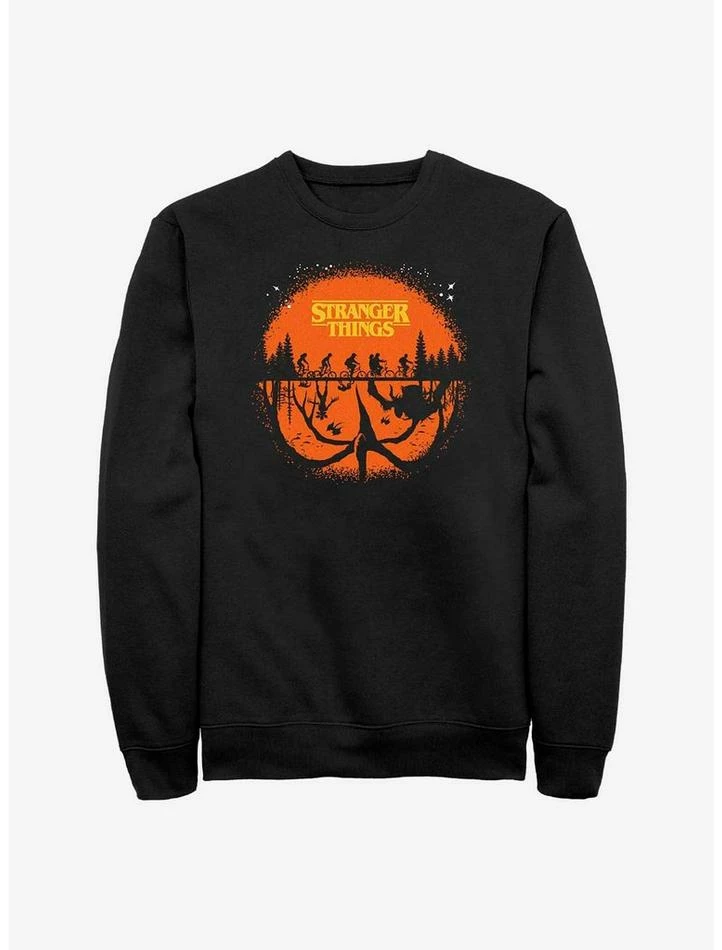 Cheap โค๏ธ Stranger Things Night Time Ride Sweatshirt ๐งจ 1 Cheap โค๏ธ Stranger Things Night Time Ride Sweatshirt ๐งจ