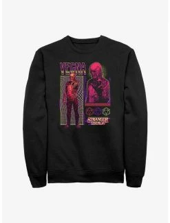 Promo ❤️ Stranger Things Vecna Infographic Sweatshirt 🤩