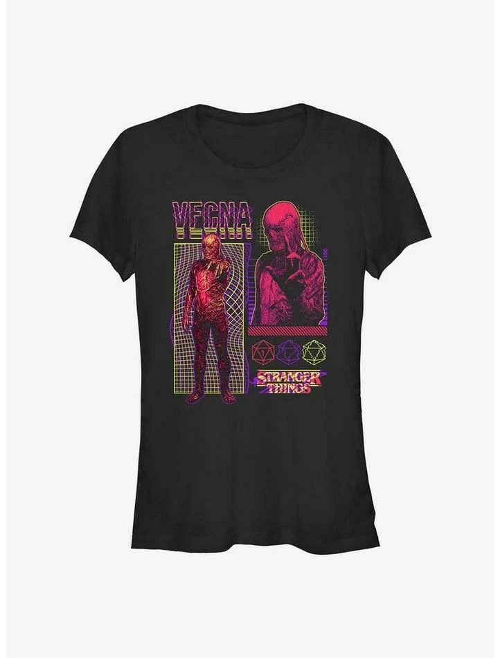 Coupon 🤩 Stranger Things Vecna Infographic 👧 Girls T-Shirt 😀 1 Coupon 🤩 Stranger Things Vecna Infographic 👧 Girls T-Shirt 😀