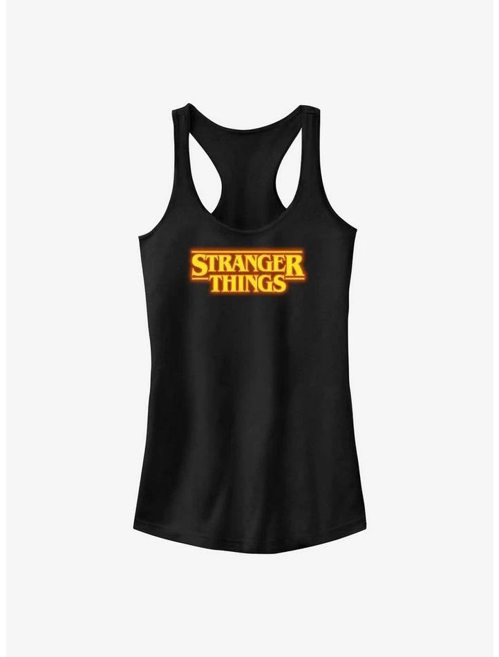 Flash Sale 👍 Stranger Things Logo 👧 Girls Tank 💯 1 Flash Sale 👍 Stranger Things Logo 👧 Girls Tank 💯