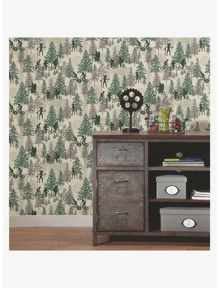 Coupon π₯° Stranger Things Hawkins Woods Peel & Stick Wallpaper Dark π 3 Coupon π₯° Stranger Things Hawkins Woods Peel & Stick Wallpaper Dark π - Image 3