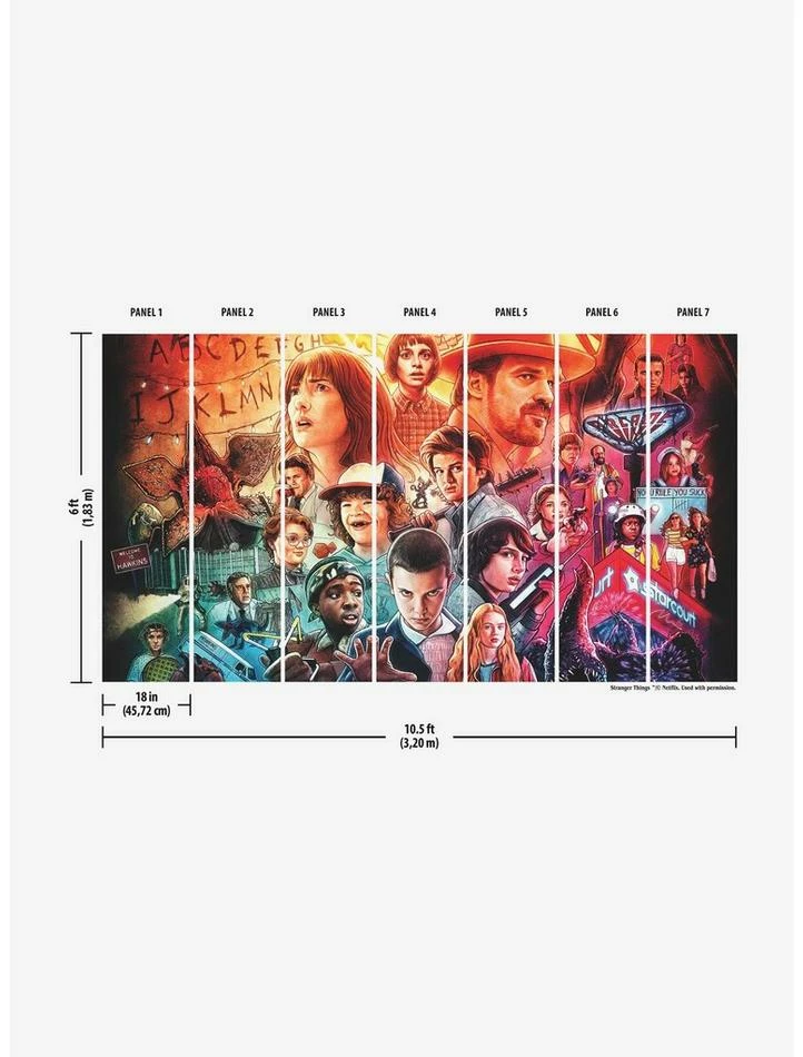Best deal π Stranger Things Mural Wallpaper π 2 Best deal π Stranger Things Mural Wallpaper π - Image 2